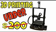 Best 3D Printer for Less Than $200