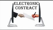 Electronic Contract under Cyber Law | Cyber Law | Law Guru