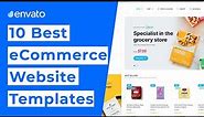 10 Best eCommerce Website Templates