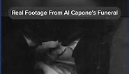 Rare Footage Of Al Capone's Funeral