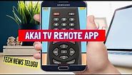 Akai TV Remote App | Akai Smart TV Remote Control | Remote Control For Akai TV