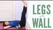 Legs Up The Wall - Foundations of Yoga