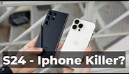 Samsung S24 Ultra Is a Iphone 15 Pro Max Killer? 10 Points Which Proof S24 Ultra Is A Iphone Killer