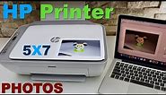HP DeskJet 2700 Printing 5x7 Photos.