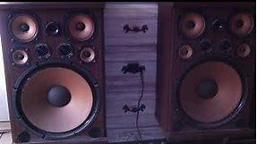 Jvc victor Nivico model SK-15 Hi end system speakers by KABUKI Revox B750 amplifier by WILLI STUDER