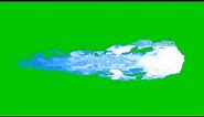 Blue Fire Energy Green Screen Effect (Loop)