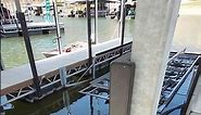 12,000 shallow water boat lift by LOTOLift