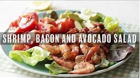 Paleo Shrimp, Bacon and Avocado Salad