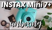 Fujifilm Instax Mini 7+ Unboxing, Set Up and First Shots