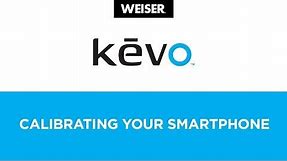 Weiser Kevo Bluetooth Deadbolt Lock: Calibrating Your Smartphone - English