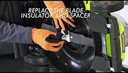 How To: Replace a RYOBI Mower Blade