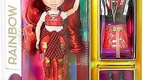 Rainbow High Ruby Anderson - Red Clothes Fashion Doll with 2 Complete Mix & Match Outfits and Accessories, Toys for Kids 6 to 12 Years Old