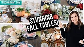 8 Fall Table Decorating Ideas to WOW Your Guests this Season 🍂