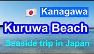 【Kanagawa】Kuruwa Beach / Seaside trip in Japan , Miura peninsula
