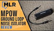 MPOW Ground Loop Noise Isolator Review | How to remove car audio noise when accelerating