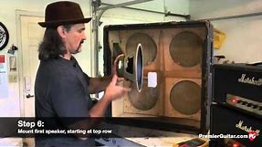 DIY: How to Install Speakers in a 4x12 Cab, Part 1