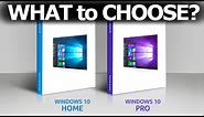 Windows 10 Home vs Pro? What should I get & Install? Differences