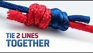 How To Tie 2 Fishing Lines Together Using the Double Uni-Knot