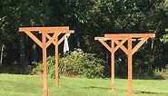 How To: Build & Install 4X4 Post Clothesline. Save Money on Utility Bills ~ #DIY