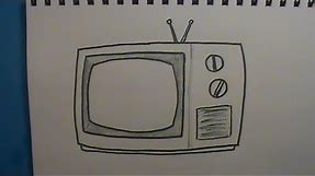How to Draw a TV