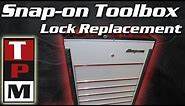 Snap-on toolbox lock cylinder replacement- Super easy
