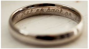 10 Cheeky Wedding Ring Engravings That Speak Volumes