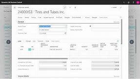 Receipt from Purchase Orders - Microsoft Dynamics 365 Business Central