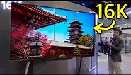 Forget 8K - Here's The World's First 110-inch 16K TV!