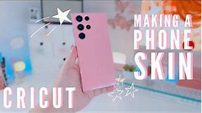 How To Make A Custom Phone Skin Using Cricut