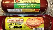 Jalapeno & Cheddar Summer Sausage Comparison: Wisconsin’s Best & Johnsonville