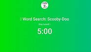 🔎 Live Word Search: Scooby-Doo