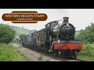 GWR Steam Locomotives | Western Region Compilation (2017-2022)