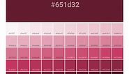 Pantone 7421 C Color | Hex color Code #651D32  information | Hex | Rgb | Pantone