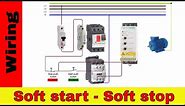 How to wire Soft Starter and contactor. v.1