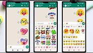 Cara membuat emoji besar dan stiker keren di WhatsApp