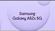 Samsung Galaxy A52s 5G - 128 GB, Awesome Violet - Product Overview