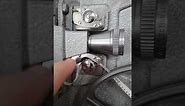 Threading an 8mm movie projector