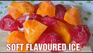 How to make soft flavored ice pops at home || Make soft ice lollies at home || Soft Ice candy recipe