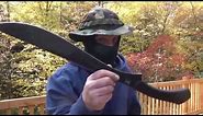 Schrade SCHMBS Machete Review & Test : The Coolest Schrade Ive Tested- Tactical