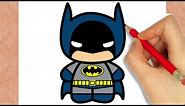 how to draw batman chibi (step by step)