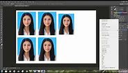 How to make photo size 4x6 and 3x4 in adobe photoshop
