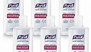 PURELL PRIME DEFENSE Advanced Hand Sanitizer, 85%, Maximum Strength Formula, 4 fl oz Travel Size Bottles (Pack of 6), 3499-04-EC