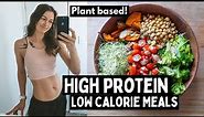 High protein vegan meals for fat loss