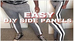 How To Sew: DIY Side Panels on Pants