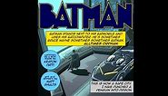 A Batman script written by an AI drawn into a comic