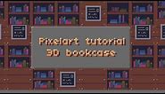 Tutorial: 3D low poly pixel art bookcase