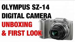 Olympus SZ-14 Digital Camera Unboxing & First Look