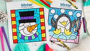 Winter Color By Number (Free Printables) - The Best Ideas for Kids