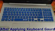 Unboxing of Keyboard protector and Installation on Dell Inspiron 15 5000 Series