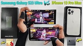 iPhone 13 pro max vs Samsung galaxy s23 ultra speed test and comparison all features